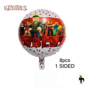 Roblox 8pcs Foil balloon 1 sided Party Balloons.